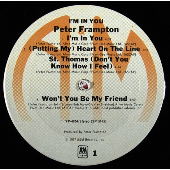 Peter Frampton - Im In You Peter Frampton - Im In You