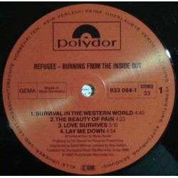 Refugee - Burning From The Inside Out