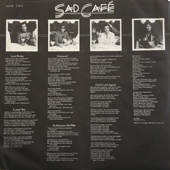 Sad Cafe - Sad Cafe Sad Cafe - Sad Cafe