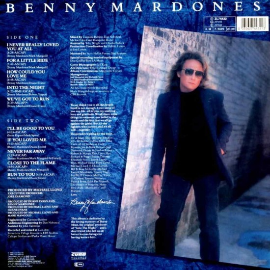 Benny Mardones - Benny Mardones Benny Mardones - Benny Mardones