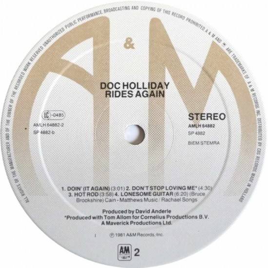 Doc Holliday - Rides Again...