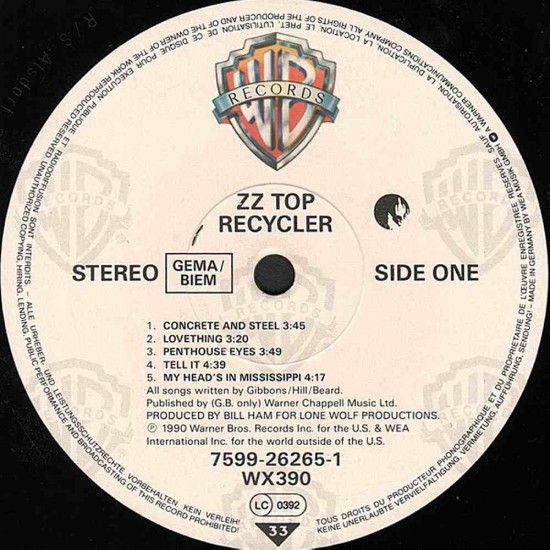ZZ Top - Recycler