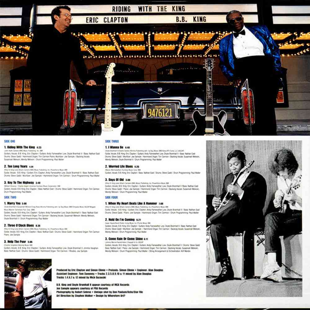 Eric Clapton & B.B. King Riding With The King 2014 I Plak Sesi