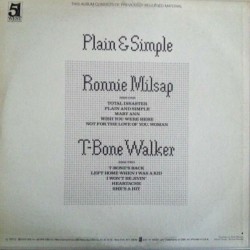 Ronnie Milsap & T Bone Walker - Plain & Simple Ronnie Milsap & T Bone Walker - Plain & Simple
