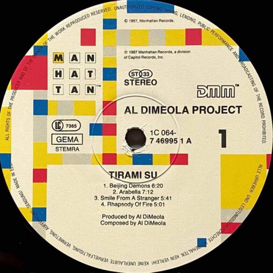 Al Dimeola Project - Tirami Su