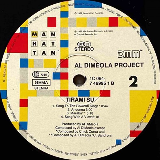 Al Dimeola Project - Tirami Su