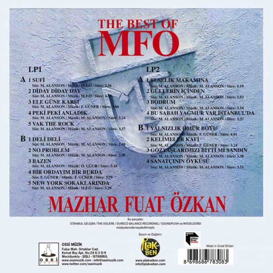 Mazhar Fuat Özkan - The Best Of MFÖ