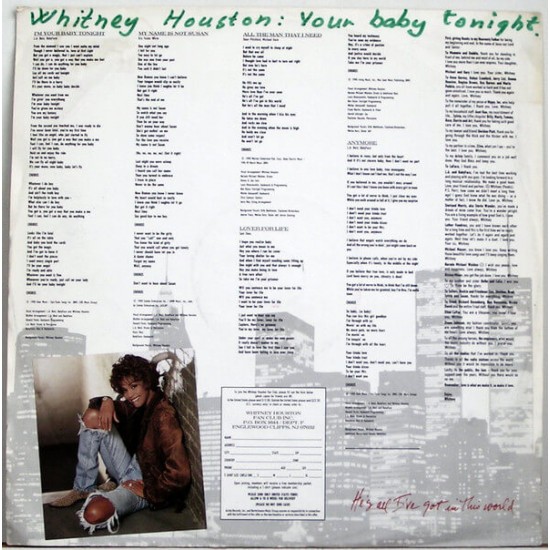 Whitney Houston - Im Your Baby Tonight