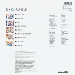 Jon And Vangelis - Page Of Life Jon And Vangelis - Page Of Life