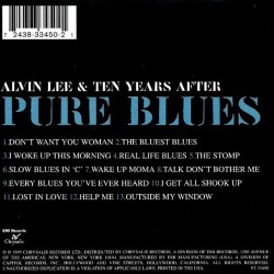 Alvin Lee & Ten Years After : Pure Blues - CD Alvin Lee & Ten Years After : Pure Blues - CD
