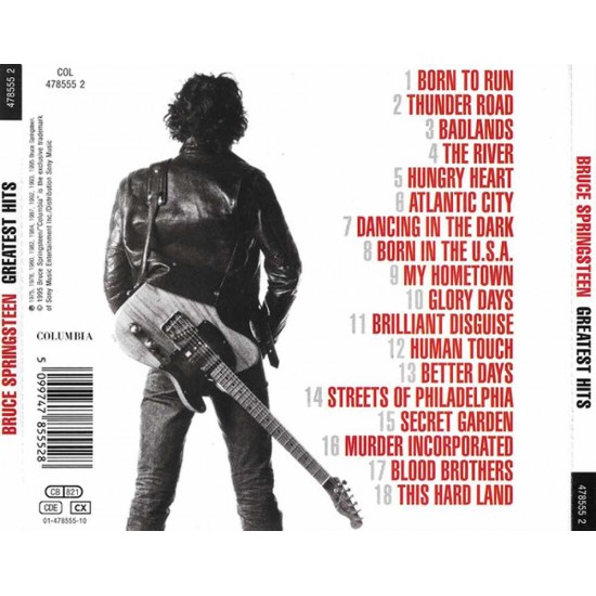 Bruce Springsteen : Greatest Hits > CD Bruce Springsteen : Greatest Hits > CD