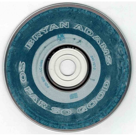 Bryan Adams : So Far So Good > CD Bryan Adams : So Far So Good > CD