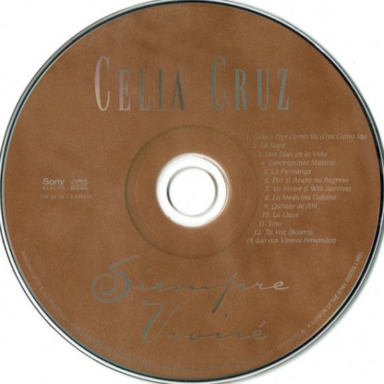 Celia Cruz : Siempre Vivire > CD