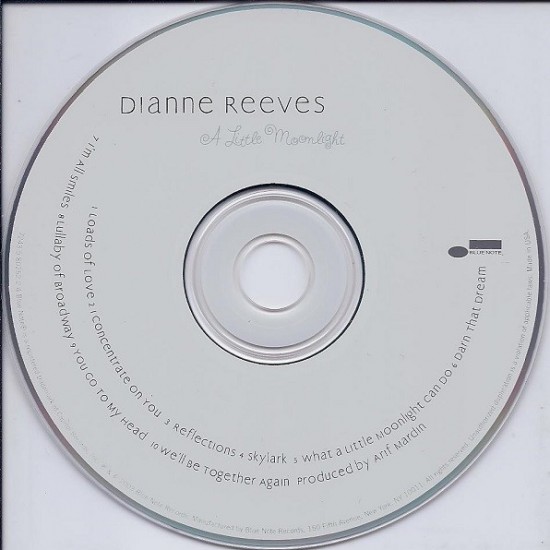 Dianne Reeves : A Little Moonlight > CD
