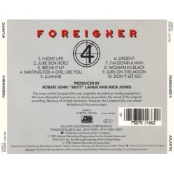 Foreigner : 4 - CD Foreigner : 4 - CD