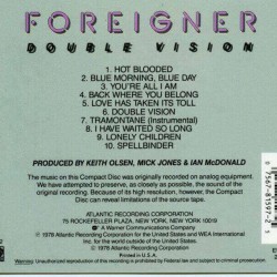 Foreigner : Double Vision - CD