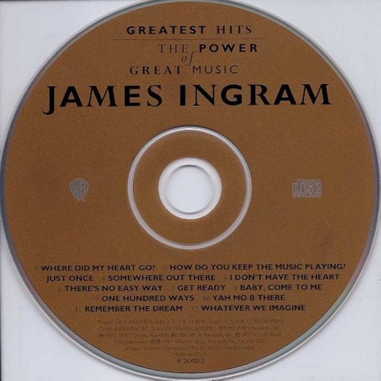 James Ingram : Greatest Hits > CD