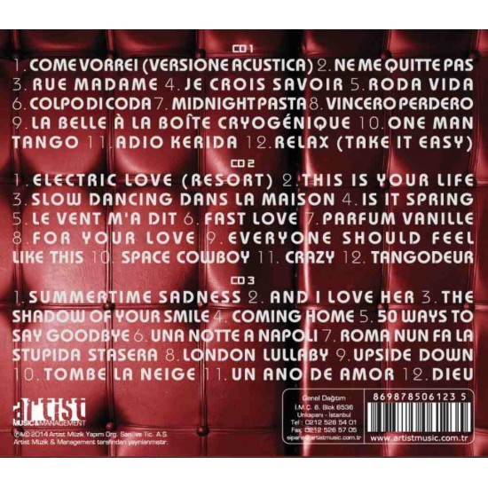 Various Artist : Lounge 2014 > CD Various Artist : Lounge 2014 > CD