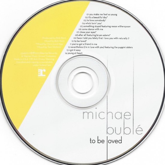 Michael Buble : To Be Loved > CD