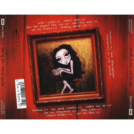 Norah Jones : Not Too Late > CD