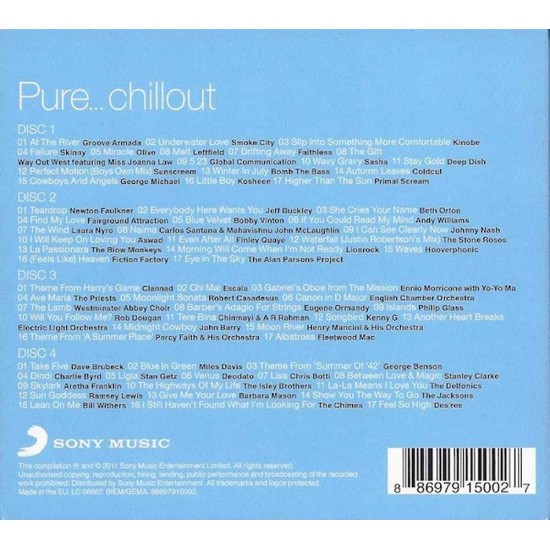 Various Artist : Pure Chillout > CD Various Artist : Pure Chillout > CD