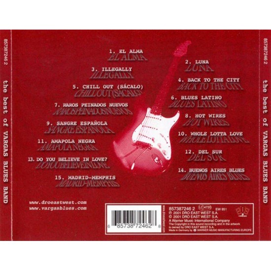 Vargas Blues Band : The Best Of > CD Vargas Blues Band : The Best Of > CD
