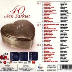 Various Artist : 40 Aşk Şarkısı > CD