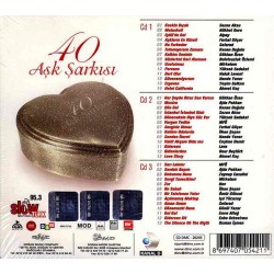 Various Artist : 40 Aşk Şarkısı > CD Various Artist : 40 Aşk Şarkısı > CD