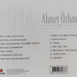 Ahmet Özhan : Rüya > CD Ahmet Özhan : Rüya > CD