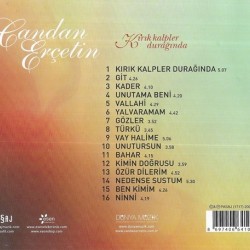 Candan Erçetin : Kırık kalpler Durağında > CD Candan Erçetin : Kırık kalpler Durağında > CD
