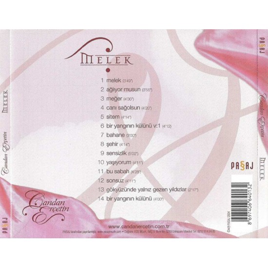 Candan Erçetin : Melek > CD Candan Erçetin : Melek > CD