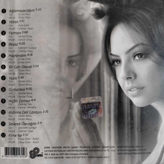 Ebru Gündeş : Beyaz > CD