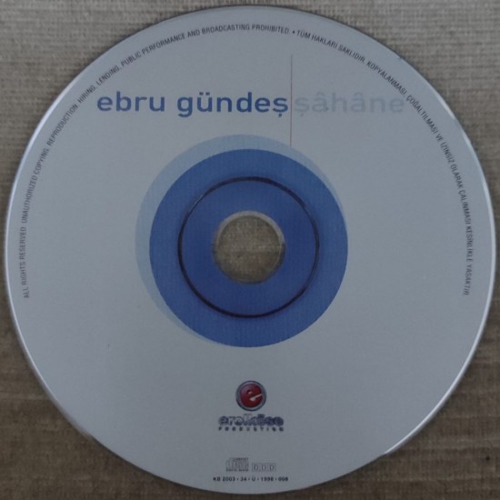 Ebru Gündeş : Şahane > CD