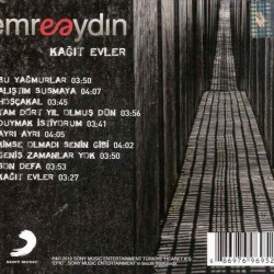 Emre Aydın : Kağıt Evler - CD Emre Aydın : Kağıt Evler - CD