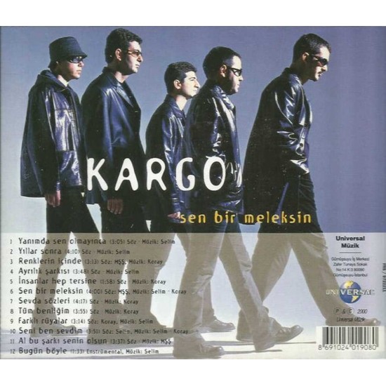 Kargo : Sen Bir Meleksin > CD Kargo : Sen Bir Meleksin > CD