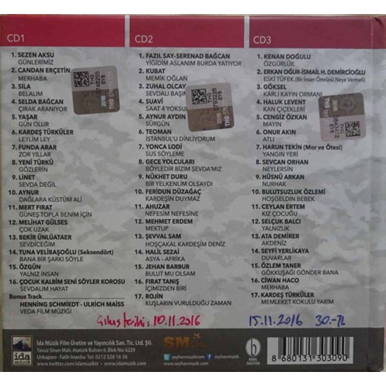 Zülfü Livaneli : 50. yıl Bir Kuşaktan Bir Kuşağa > CD Zülfü Livaneli : 50. yıl Bir Kuşaktan Bir Kuşağa > CD