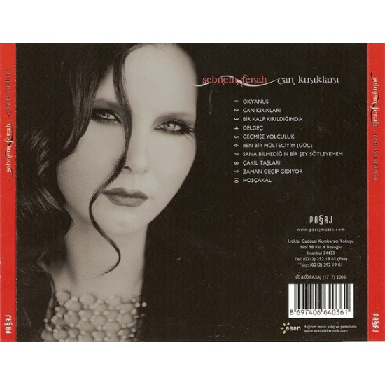 Şebnem Ferah : Can Kırıkları > CD Şebnem Ferah : Can Kırıkları > CD