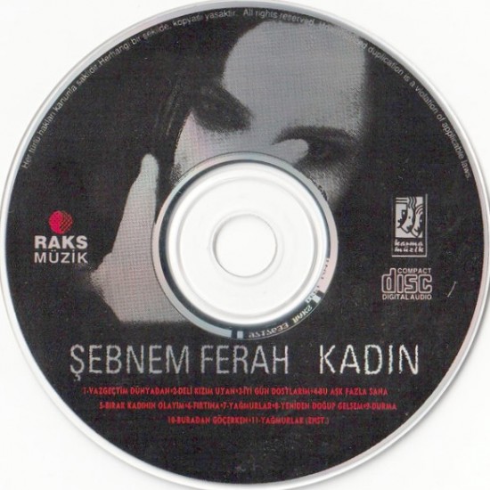 Şebnem Ferah : Kadın > CD Şebnem Ferah : Kadın > CD
