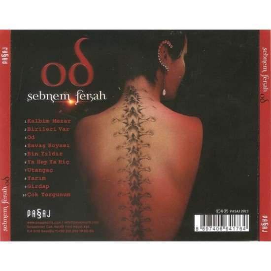 Şebnem Ferah : Od > CD Şebnem Ferah : Od > CD