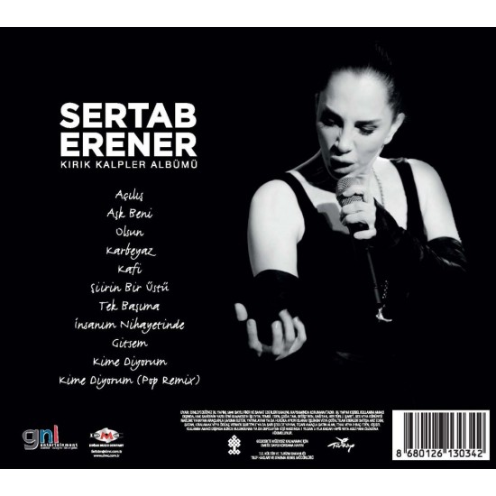 Sertap Erener : Kırık Kalpler Albümü > CD