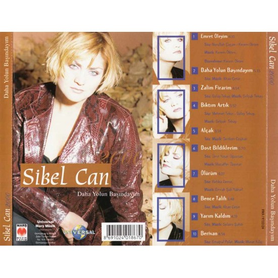 Sibel Can : Ben Daha Yolun Başındayım > CD Sibel Can : Ben Daha Yolun Başındayım > CD